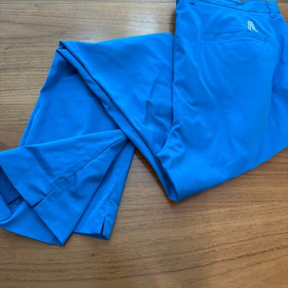 Royal and Awesome Golf Pant Size 40 x 34 NWT Bright Blue Solid Free Multitool - Picture 13 of 16